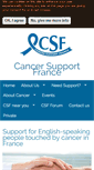 Mobile Screenshot of cancersupportfrance.org